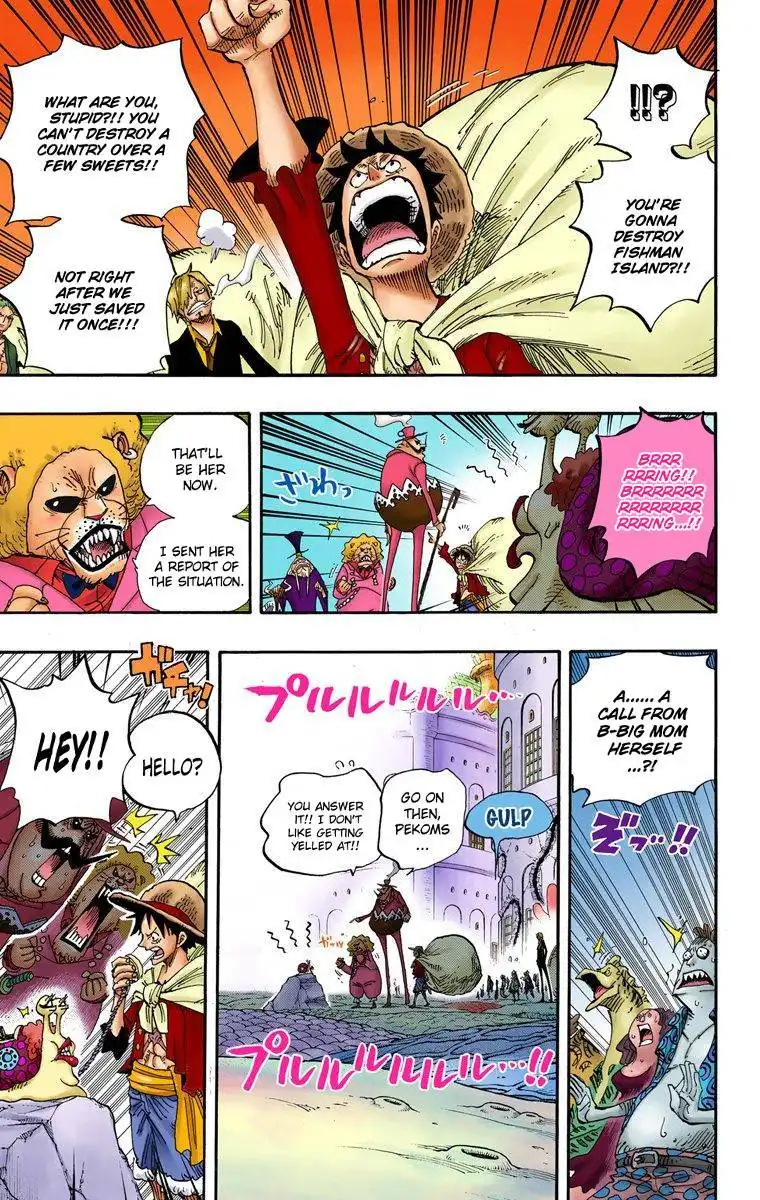 One Piece - Digital Colored Comics Chapter 651 14